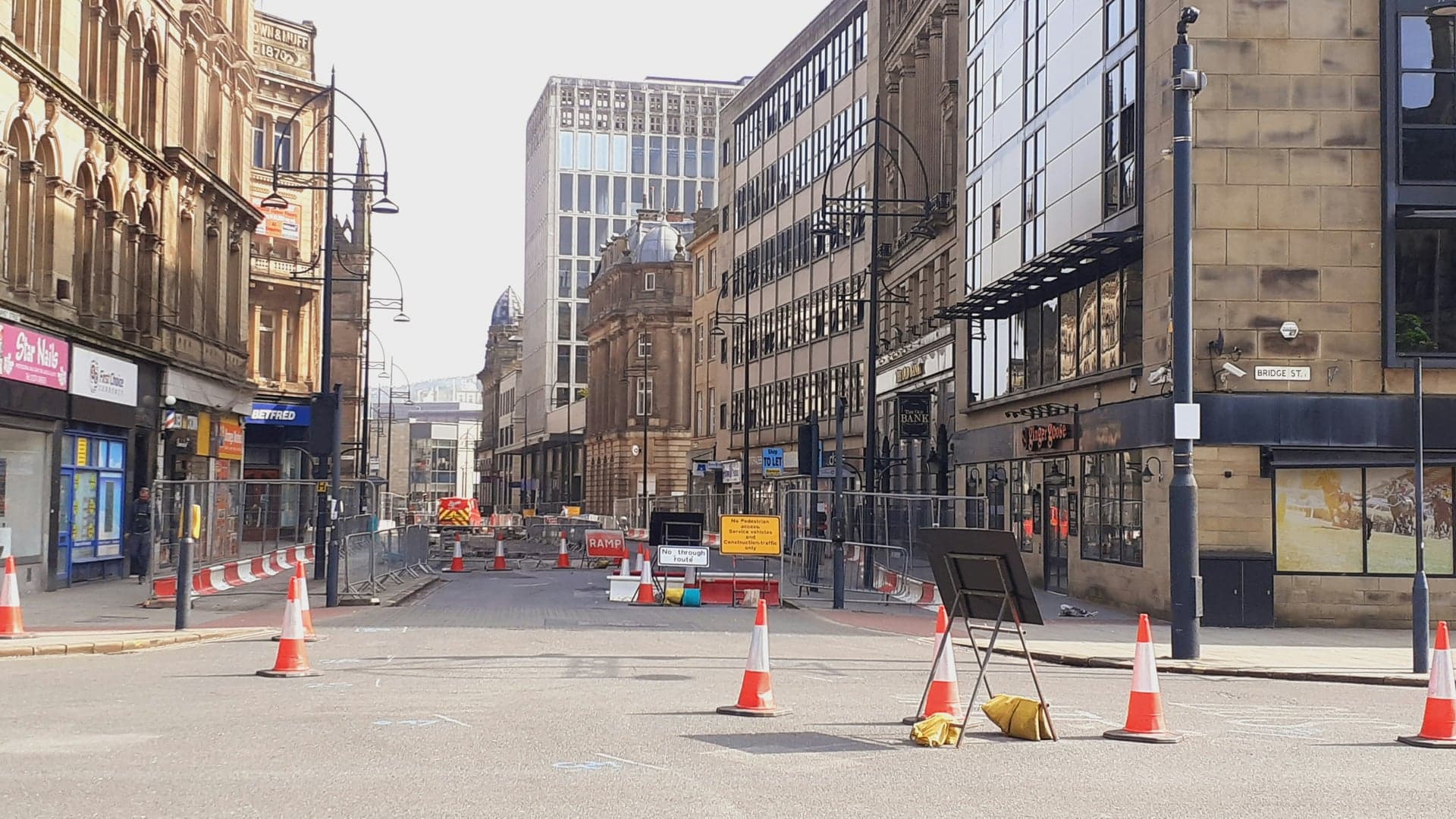 Bradford cityscape - Find self-storage in Bradford